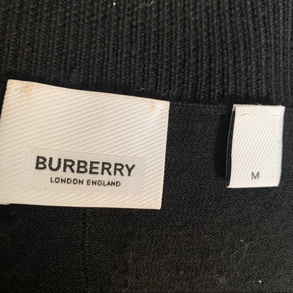 Burberry knit cardigan M